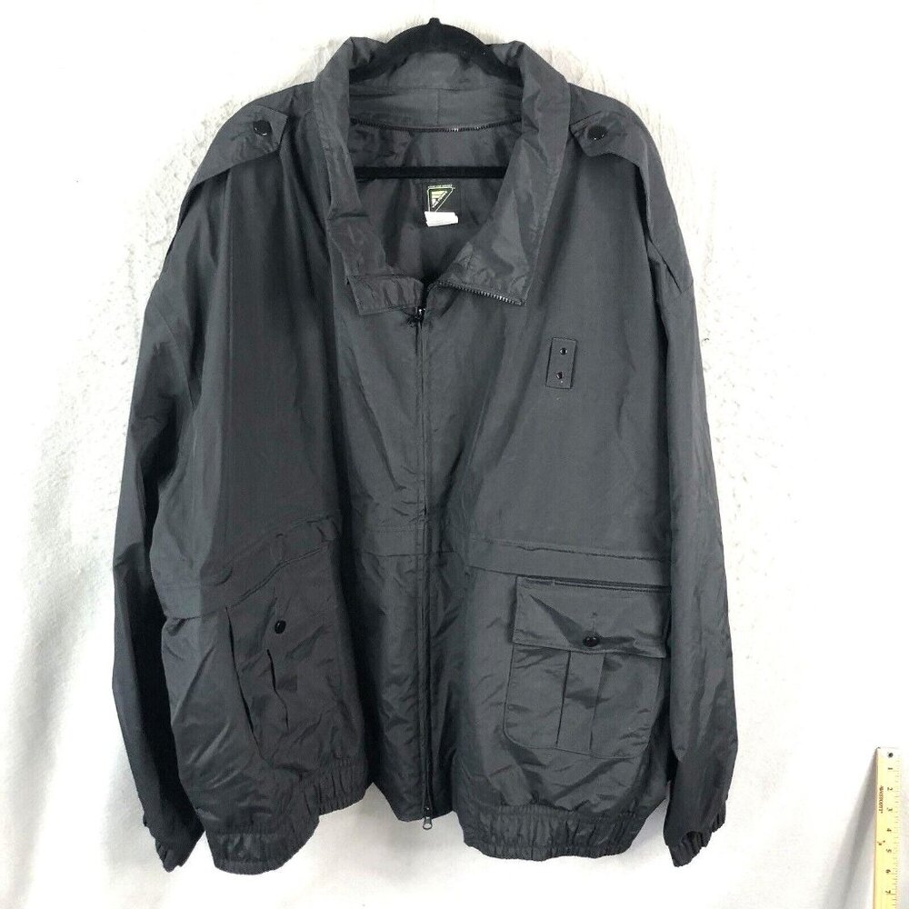 The Force Jacket Men's 5X Black Made Hero’s Coat Water Proof All Weather